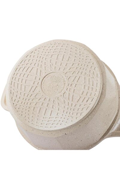 Lahoya Joel Granite Cookware Set 12 Pieces Beige Color