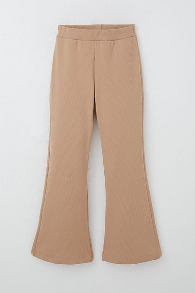 Breeze Κολάν για κορίτσια Basic Ισπανικά πόδια ηλικίας 4-8 ετών, μπεζ