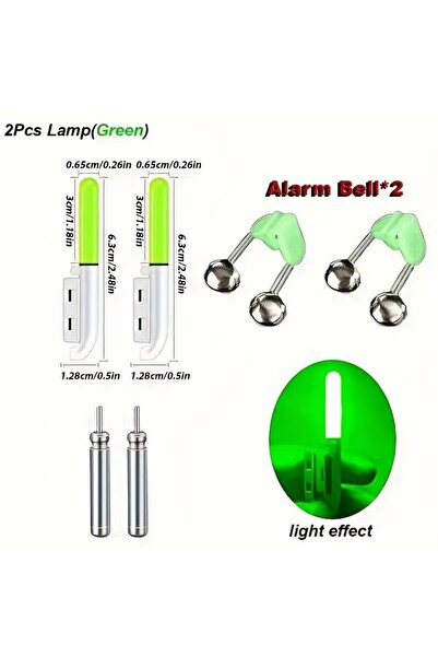 Choice طقم مكون من قطعتين باللون الأخضر، قطعتين من مصابيح LED CR425 لقضيب الص...