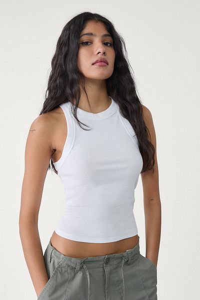 Stradivarius Ribbed vest top