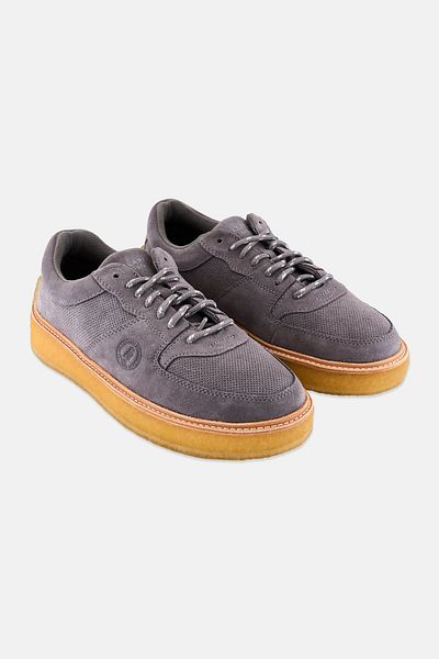 CLARKS Men Standard Sandford Lace Up Casual Shoes, Grey