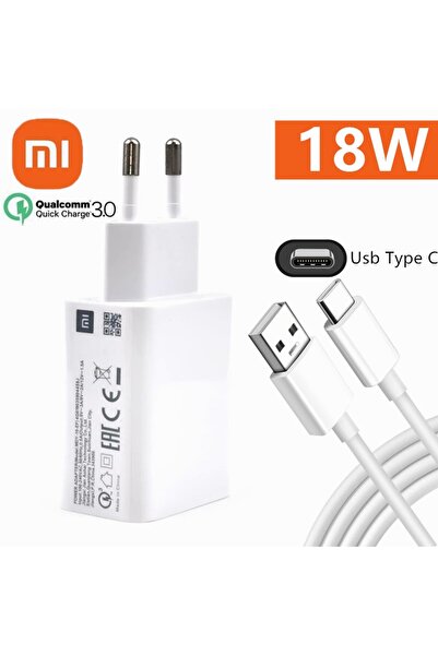Choice XIAOMI 18W EU Set 18W Fast Charger Original Quick Charge Genuine EU Ad...