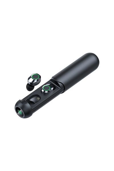 Choice Bq40 Black New Bq40 Blueteeth Earphone Sports Wireless Headset 5.3 With Charging Bin Power Display T