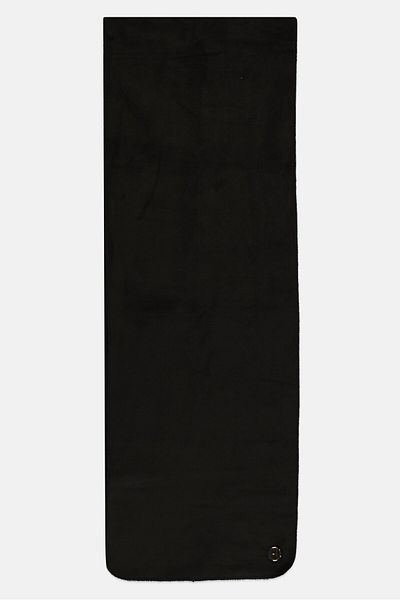 ELLE Women Plain Scarves 150 L x 52 H cm, Black