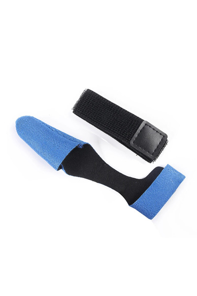 MOJOYCE 1 Set Blue Fishing Rod Tie Holder Strap Belt Elastic Lure Fishing Rod Holder Belt Strap Tip Guard Pr