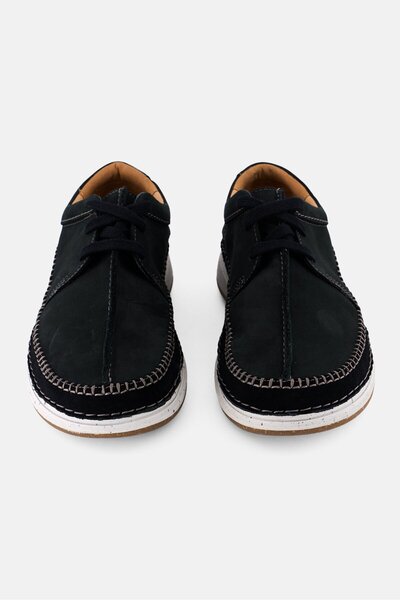 CLARKS Men Nature 5 Tie Casual Shoes, Black Combo