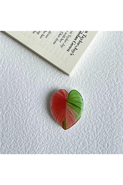 Choice 8 Cute Glossy Popular Simulation Leaf Phone Holder Grip Finger Ring Su...