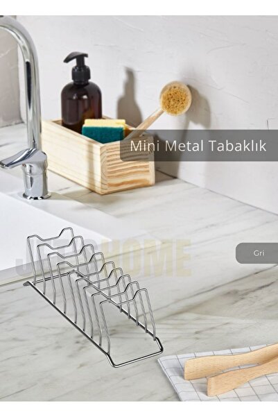 Jet's Home Mini Boy Tezgah Üstü Tabaklık Paslanmaz Bulaşıklık BPA FREE Metal ...