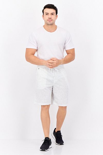 90 Degree By Reflex Men Sportswear Fit Heather Outdoor Shorts, Grey