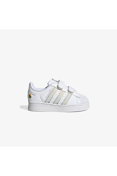 adidas Superstar Led Lights Baby White Sports Shoes