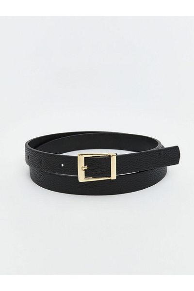 LC Waikiki Lcw Accessories Khaki Leather Look Women's Belt 3-Pack