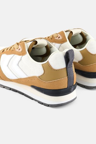 hummel Kids Boy Monaco 86 Lace Up Outdoor Shoes, Khaki
