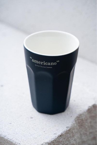 ACAR Blush Dark Blue Single Glass/Mug 350ml