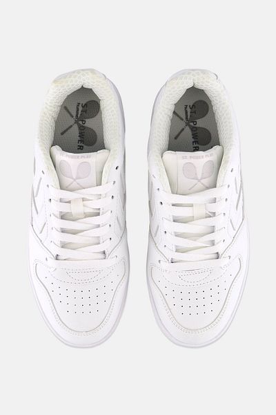 hummel Kids Boy Lace Up Outdoor Shoes, White
