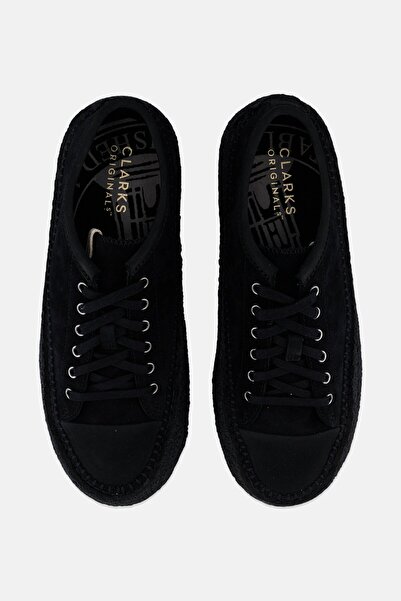 CLARKS Men Standard Caravan Low Lace Up Casual Shoes, Black