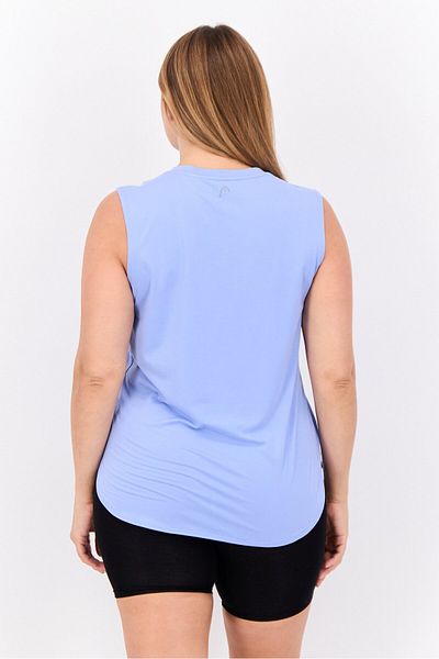 Head Women Slim Fit Sleeveless Outdoor Tank Top, Blue