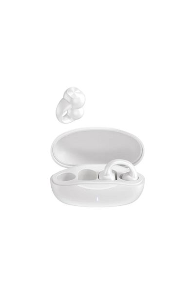Choice White Earring Wireless Earbuds Bluetooth 5.3 Earphone Open Ear Headphones Air Conduction for Sport R