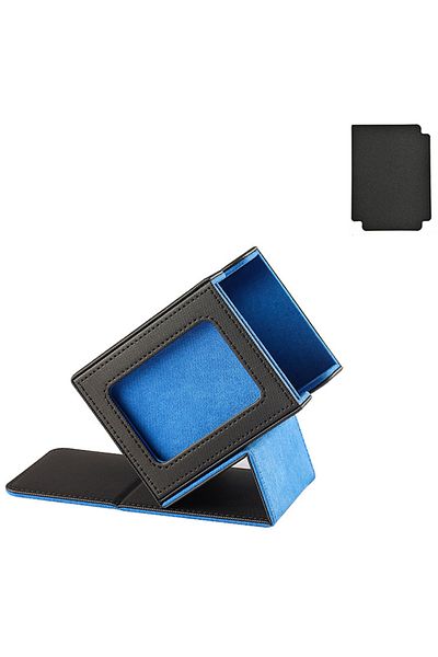 Choice Blue 100+Cardpack Box Cardpack Box Storage Card Toy Advanced Game Card Clip Sports Card Storage Card