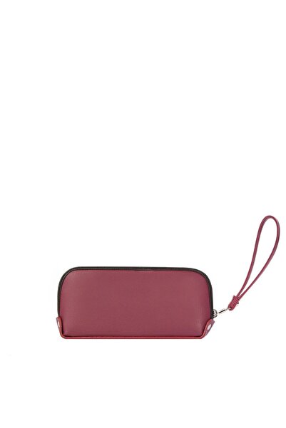 CENGİZ PAKEL Cengiz Pakel Women's Wallet/Portfolio - 65389 - Plum/Black