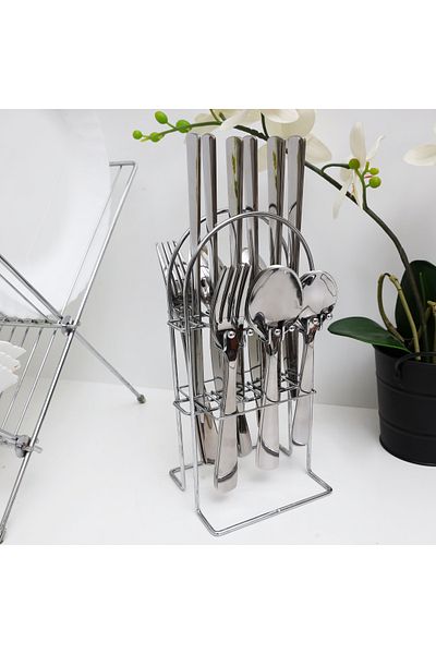 ROYALFORD RF8894 Deluxe London Cutlery Set | 24-Piece set