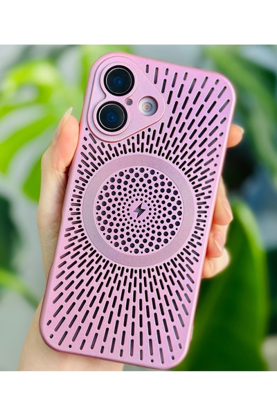 Go Aksesuar Iphone 16 Uyumlu Lensli Magsafe Özellikli Renkli Kılıf