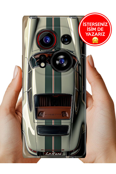 TECNO Phantom X2 Pro Uyumlu Kılıf Kamera Korumalı Full Desen Arka Silikon Kla...