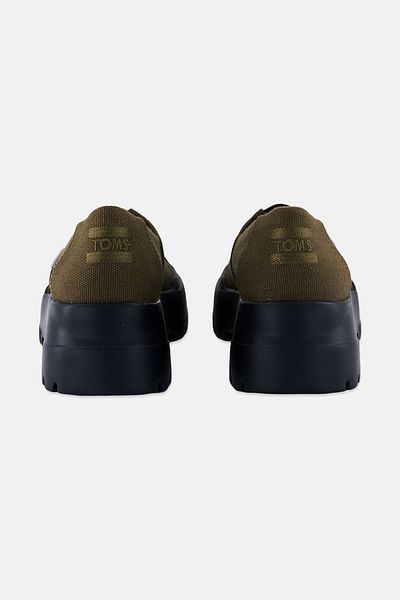 Toms Women Apargata Combat Low Slip On Casual Shoes, Dark Olive