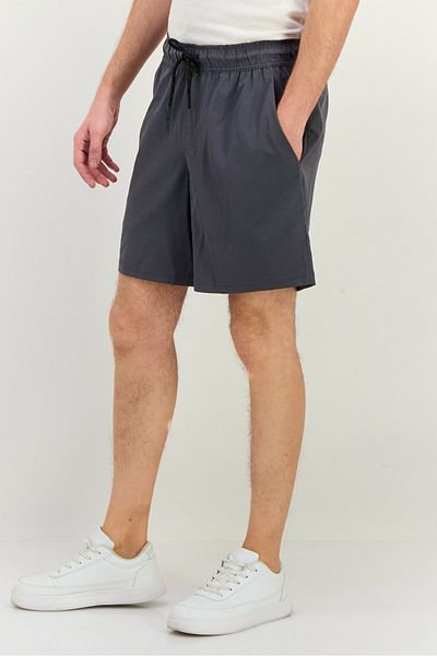motion Men Sportswear Fit Training Shorts, Dark Grey