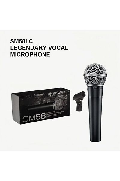Lokchonk No Switch Metal SM58S SM58LC  Cardioid Dynamic Microphone For Stage Singing Professional Wired Micro