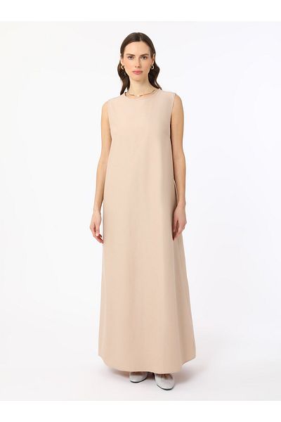 Benin Mink Benin Poplin Sleeveless Inner Dress