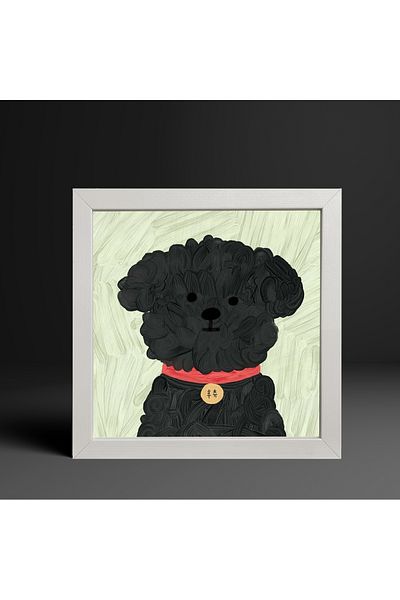 HOMEPACK Single Wooden Framed Painting One Piece Poster Painting Ktc/001