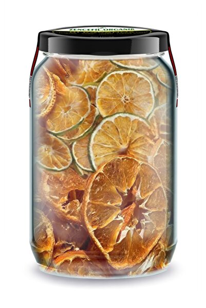 Zencefil Organik جرة مزدوجة من اليوسفي المجفف 660 سم مكعب رقائق اليوسفي الجاف...