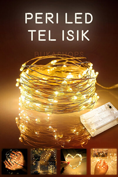 Buka Shops Peri Led Tel Işık 3 Metre
