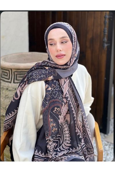 Modakaşmir Meknes Pattern Lina Shawl