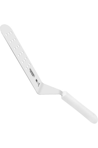 TRAMONTINA Since 1911, Made In Brazil - Professional 9x3-inch Stainless Steel Frying Spatula With Holes