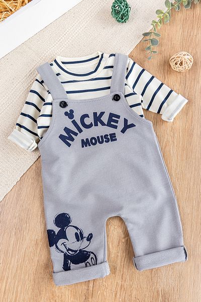 Babymod Baby Boy Jumpsuit Salopet - 2 Diaper Sets