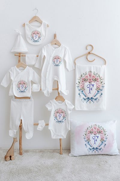 Lilabio Unisex 10-Pack Hospital Release Cotton Unseri Pink Fabric