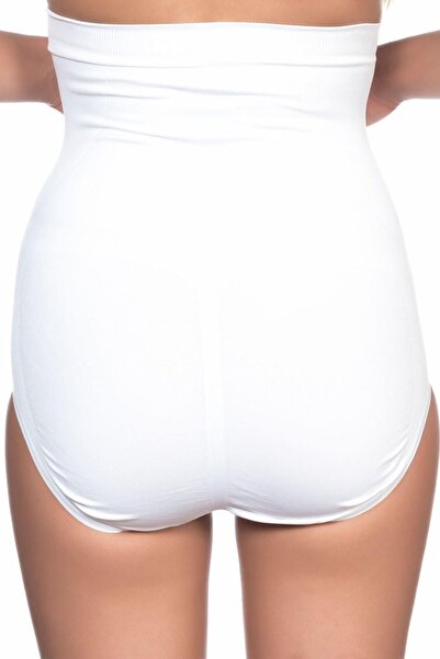 Emay WHITE MI 2008 Corset Slip cu talie înaltă