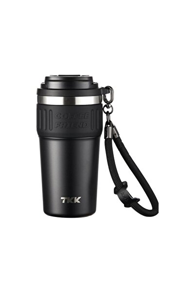 Vagonlife Matte Black Tkk Steel Thermos Mug 630ml