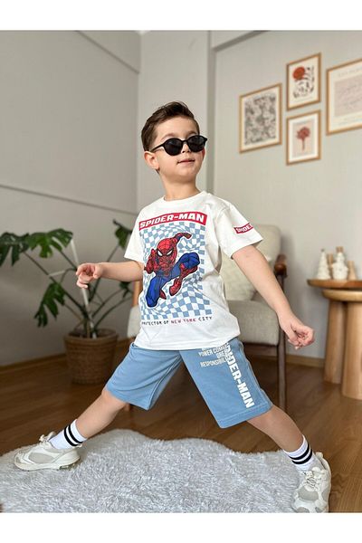 Yavrumsa Set de pantaloni scurți din 2 piese imprimați