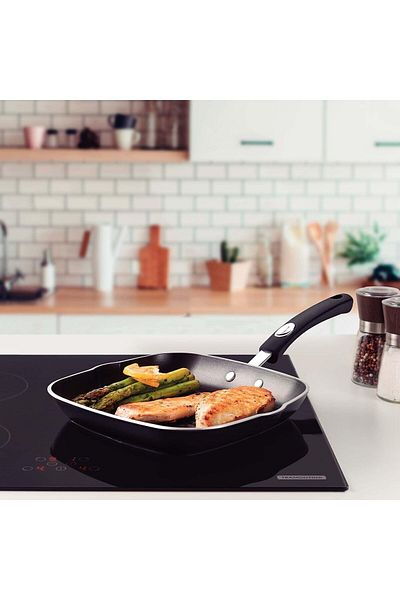 TRAMONTINA Since 1911, Made In Brazil - 24 Cm Skillet Grill Monaco Ind