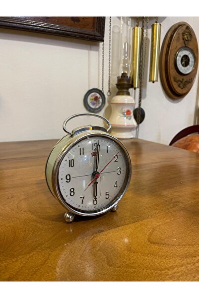 ANTİKA AYAL Antika kurmalı masa saati