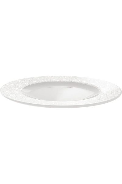 TRAMONTINA Since 1911, Made In Brazil - Alicia 27cm Decorated Porcelain Dinner Plate
