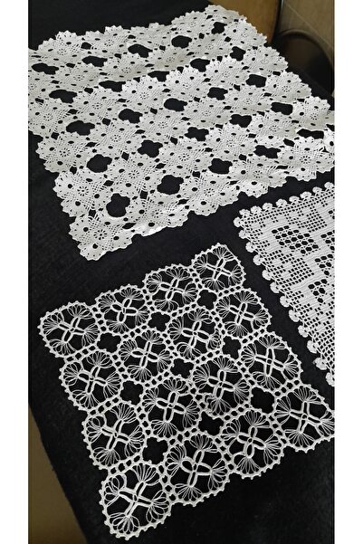 Papatyam El Örgüsü Tığ İşi 1 Adet(31x31) 1 Adet(20x20) 1 Adet(17x17)El İşi/vi...