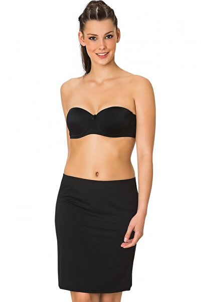 Emay Black Mi Emay 506 Midi Underskirt