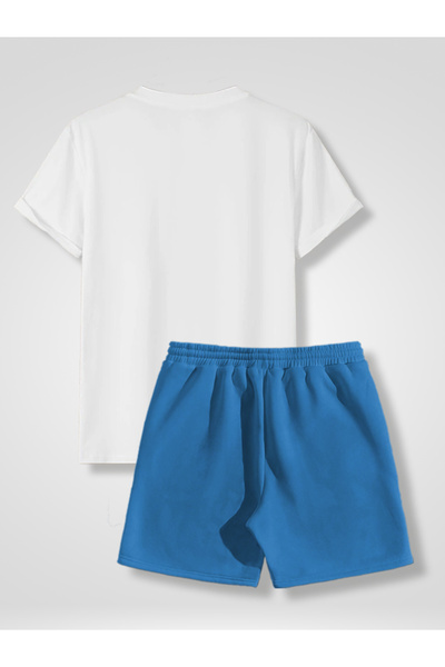 WEARTEX 2-Piece Shorts + Oversize T-Shirt Set