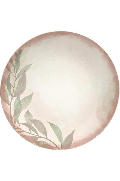 TRAMONTINA Since 1911, Made In Brazil - Natur 28cm Decorated Porcelain Dinner Plate