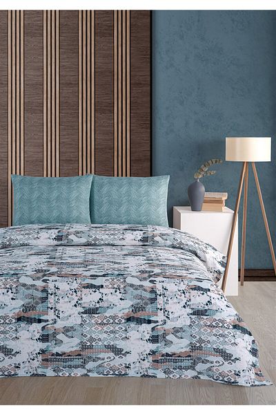 Evim Soren Double Pique Set 200X230 cm Jully Turquoise