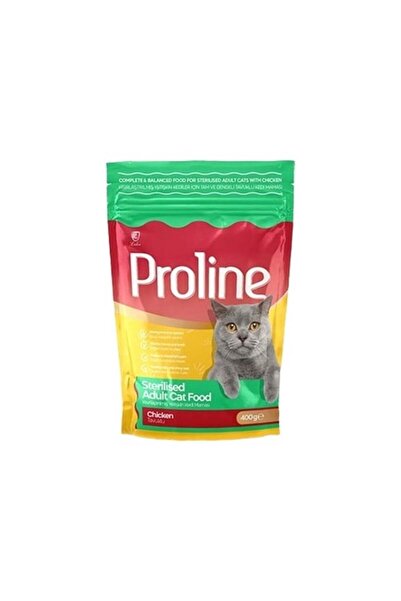 Pro Line Sterilised Tavuklu Kısır Kedi Maması 400 gr