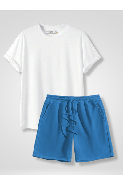 WEARTEX 2-Piece Shorts + Oversize T-Shirt Set
